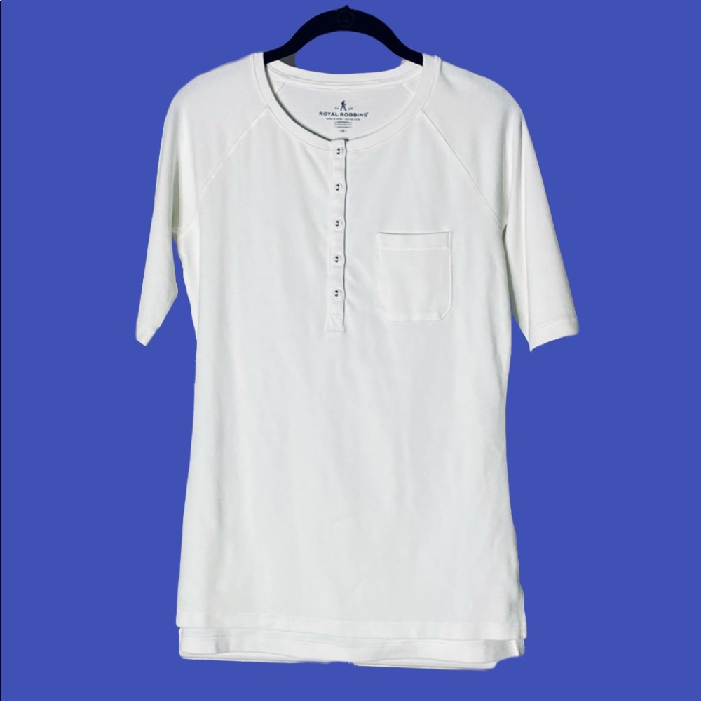 NWOT! Royal Robbins White Tee - Medium